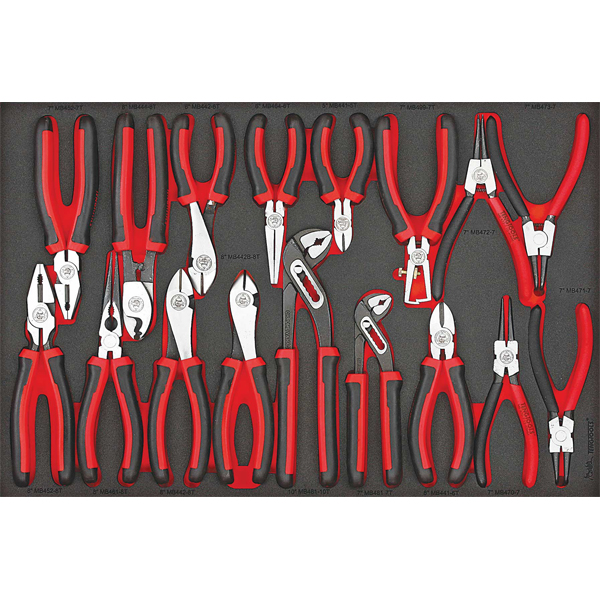 17 Piece Mega Bit Plier Set (EVA)